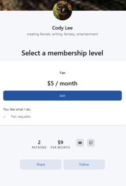 Screenshot 2023-03-12 at 11-38-55 Cody Lee creating Novels writing fantasy entertainment Patreon.png