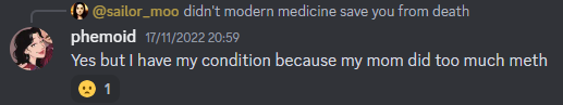 Lav blame mom heart condition.PNG