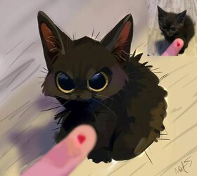 “Mr_ Lucifer” Turns Funny Animal Pics Into Adorable Drawings, And Here’s 30 Of Their Cutest Wo...jpg
