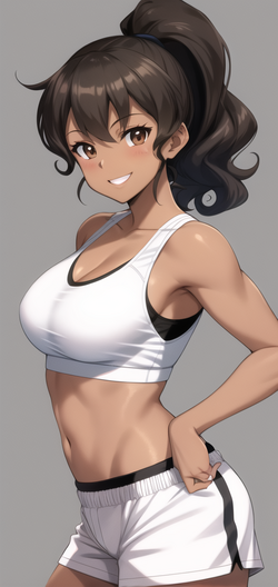 04263-2739241205-Ken Sugimori, big eyes, 1girl, ((dark skin)), brown eyes, wavy curly black po...png