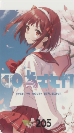 00330-2090259446-1girl, blurry, bow, cherry_blossoms, cover, cover_page, cowboy_shot, day, dou...png
