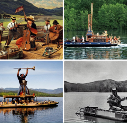 anaconda palying the banjo on a steamboat.png
