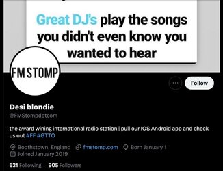 2023-04-29 Twitter @FMstompdotcom profile bio.jpeg