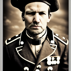 00345-1616578814-man in civil war uniform with animal head, apocalypse background, black and w...png