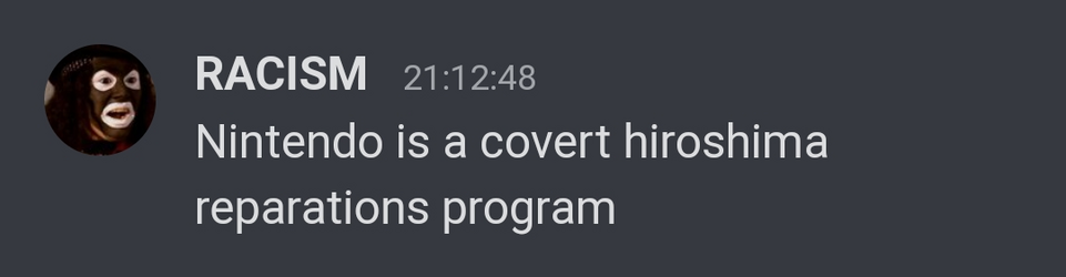 Nintendo is a covert hiroshima reparations program