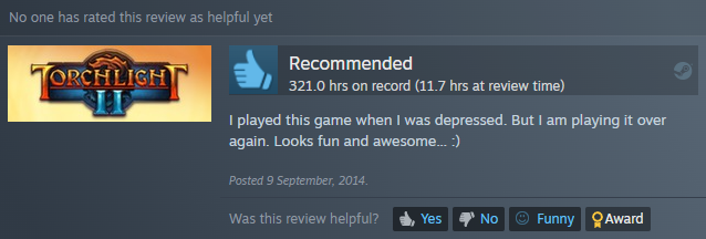 GAMERSTEVIEJ Steam review Torchlight II.PNG