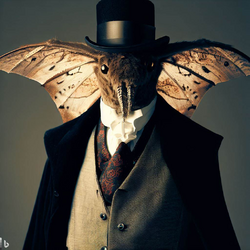 mothman gentleman ai art 4.png