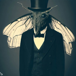 mothman gentleman ai art 2.png