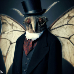 mothman gentleman ai art.png