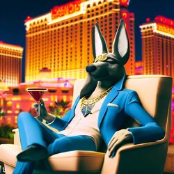 anubis in a leisure suit enjoying las vegas 3.jpg