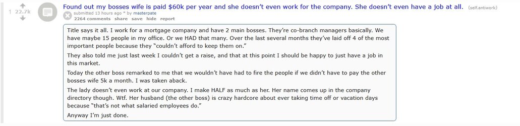 same people will defend wfh jobs that do 5 minutes of work a week.jpg
