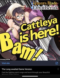 queens blade limit break cattleya frog ad.jpg