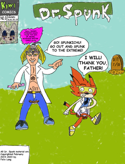 Dr Spunk Issue #0 Cover.png