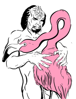 418404 - featured_image Flamingo Klingon Star_Trek Star_Trek_the_Next_Generation Worf.png