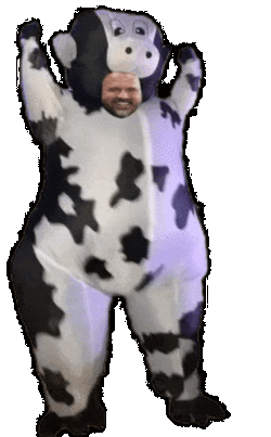 only boy cows have horns.gif