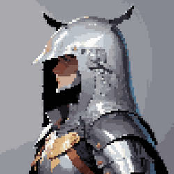 palettized-0298-2908934964-Portrait of a knight helmet, profile, flat colors, (pixelart).png