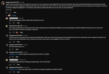 DogMolesterScott and Vagic harassing a Hussy supporter IRL.png
