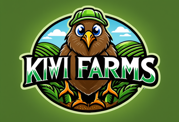14415-4167430324-(_KIWI FARMS_ text logo_1), _lora_Harrologos_V1.0_1_ a kiwi bird wearing a fa...png