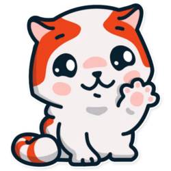 17 - artist anton_dmitriev_(telegram) blush cat character marsey greeting happy wave.png