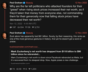 Paul Graham (@paulg) Why are the far left politicians who attacked founders for their greed wh...png