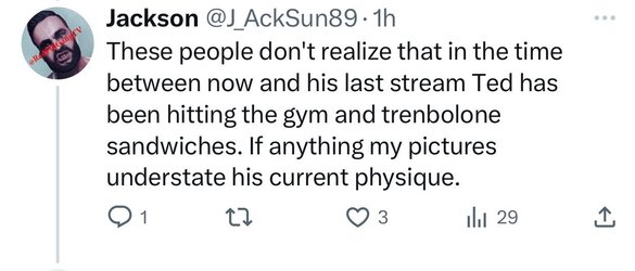 Teddy Feaser - RPG, via %22Jackson%22 account, claims to be taking Trenbolone.jpeg
