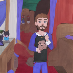 15150-1524970349-_lora_bossmanjack_v6_0.9_, b0ssman, 1boy, facial hair, holding rat, solo _lor...png