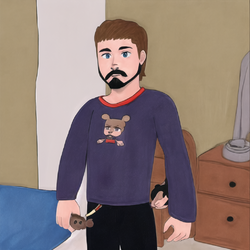 15151-1524970350-_lora_bossmanjack_v6_0.9_, b0ssman, 1boy, facial hair, holding rat, solo _lor...png