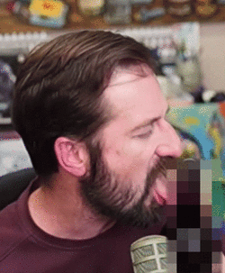 Censored Bottle Licking.gif