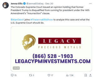 Screenshot 2023-12-21 at 21-21-17 (1) Jenna Ellis (@JennaEllisEsq) _ X.png Screenshot 2023-12-21 at 21-21-17 (1) Jenna Ellis (@JennaEllisEsq) _ X.png