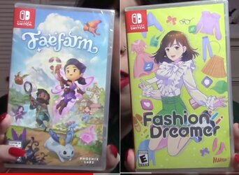 More games that she won't know how to fucking play.