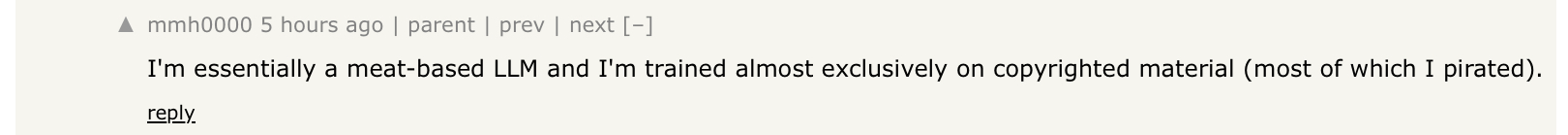 NY times is asking that all LLMs trained on Times data be destroyed  Hacker News 6.png