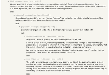 NY times is asking that all LLMs trained on Times data be destroyed  Hacker News 2.png