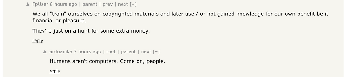 NY times is asking that all LLMs trained on Times data be destroyed  Hacker News 5.png