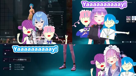 Yura - Aqua Draws StartEnd (Minato Aqua, Hoshimachi Suisei, Tokoyami Towa Hololive) [Eng Subs]...jpg