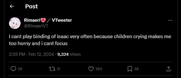 2024-02-13 01_13_39-Rimaeri💗🗝️VTweeter on X_ _I cant play binding of isaac very often because ...png