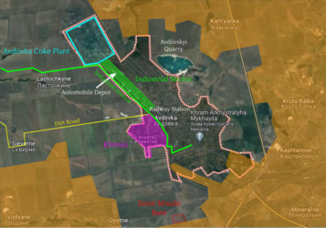 Avdiivka Landmarks Map.png
