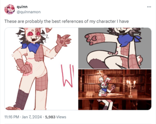 FireShot Capture 739 - quinn on X_ _These are probably the best references of my character I_ ...png