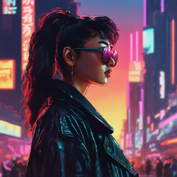 24997-1650234855-korean woman wearing a leather jacket and (ray-ban aviator's sunglasses), Cyb...png