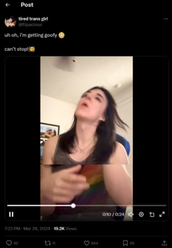 FireShot Capture 885 - tired trans girl on X_ _uh oh, i’m getting goofy 😳 can’t stop!🫨 htt_ - ...png