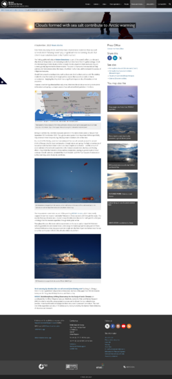 Clouds formed with sea salt contribute to Arctic warming.png