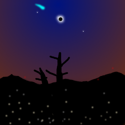 Solar Eclipse with Comet.png