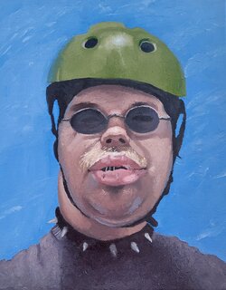 kingcobrajfs i ride bike oil on canvas.jpg