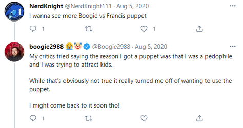1Francis Puppet - Critics said I was using it to attract kids.png