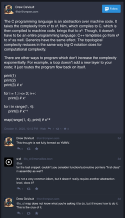 Drew DeVault The C programming language is an abstraction over… - Mastodon.png