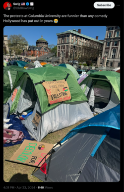 FireShot Capture 1370 - Swig 🇺🇸 on X_ _The protests at Columbia University are funnier tha_ - ...png