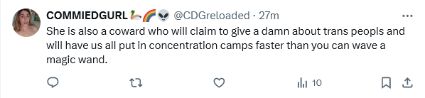 Screenshot 2024-05-06 at 00-33-27 (5) COMMIEDGURL🦆🌈👽 on X Terfs advocate for the rape &amp exp...png