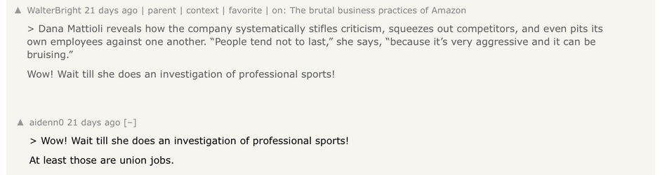 Dana Mattioli reveals how the company systematically stifles criticism, squeez...  Hacker News.png
