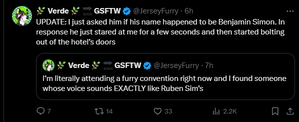 JerseyFurry saying that Ruben Sim is a furry.png