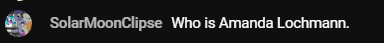 Who is Amanda Lochmann.PNG