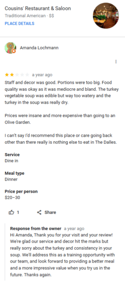 Cousin's Restaurant & Saloon Review.png